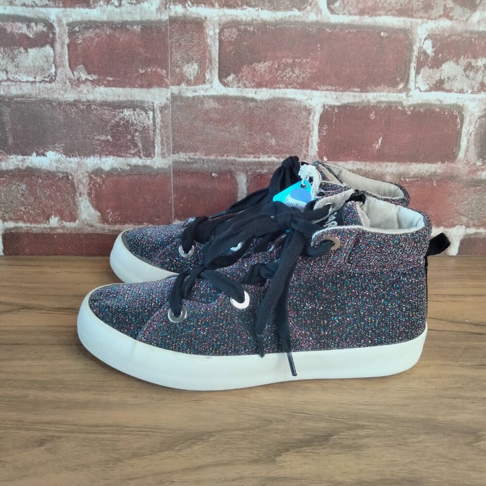 Zara Girls Size 5.5 Shoes Sparkle Sneakers NWT EU 36 - Picture 4 of 8